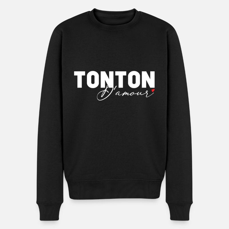 Tonton d'amour - Pull Premium bio Homme - noir