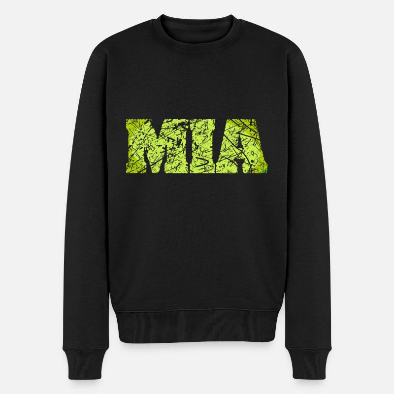 Cadeau Mia - Pull Premium bio Homme - noir