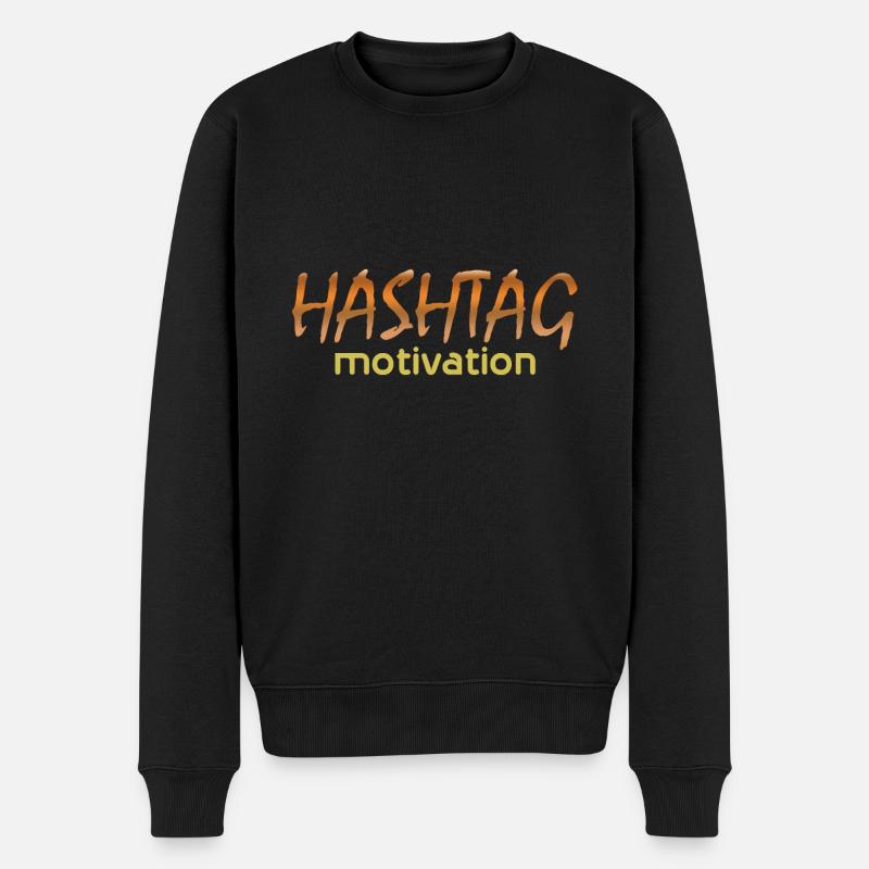 motivation - Pull Premium bio Homme - noir