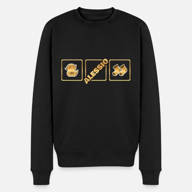 Naissance d’Alessio - Pull Premium bio Homme - noir
