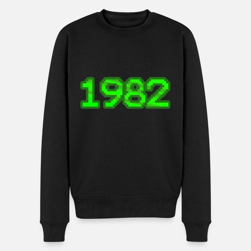 Nerd de l’informatique 1982 - Pull Premium bio Homme - noir