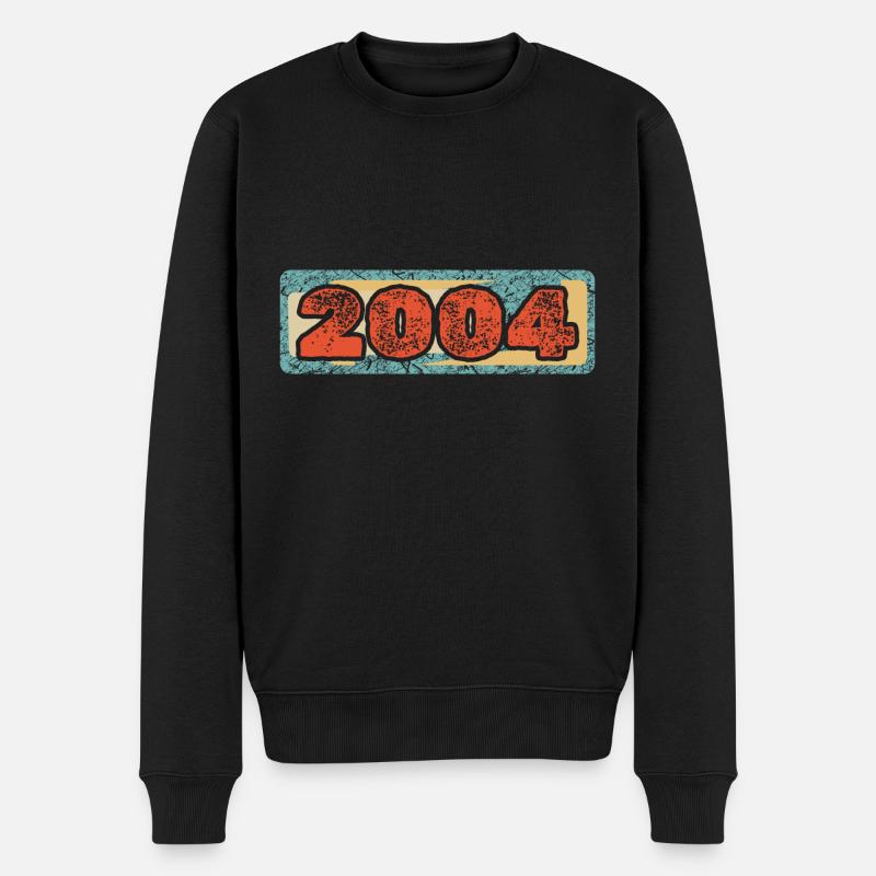 2004 - Männer Premium Bio Pullover - Schwarz