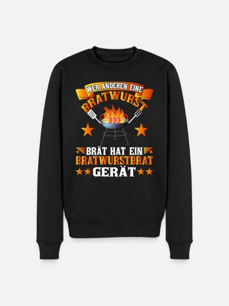 Official Federal GrillMaster Grill & Barbecue - Men's Premium Organic Jumper - black