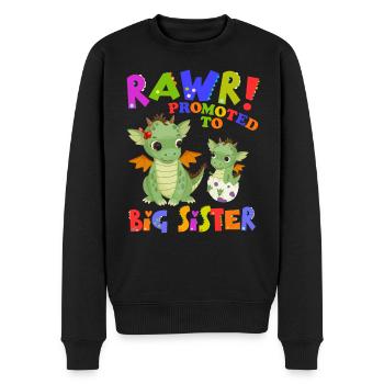 Rawr! Promotion à Big Sister Cute - Pull Premium bio Homme - noir - Devant - Nico (187cm)