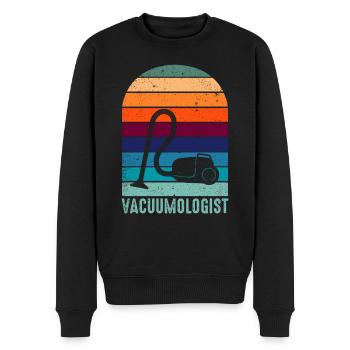 Aspirateur Vacuumlogist - Pull Premium bio Homme - noir - Devant - Nico (187cm)