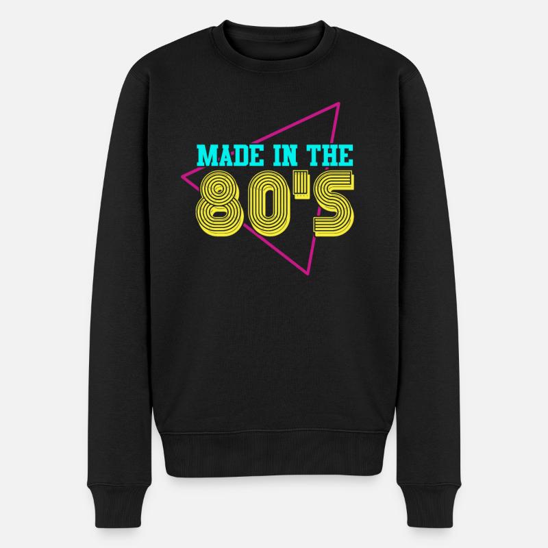 Musique des années 80 - Pull Premium bio Homme - noir