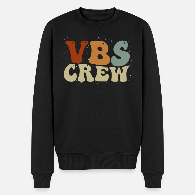 VBS-Besatzung - Männer Premium Bio Pullover - Schwarz