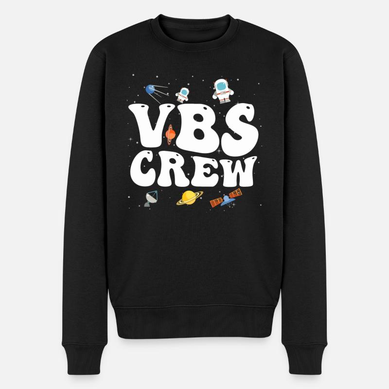 VBS-Besatzung - Männer Premium Bio Pullover - Schwarz