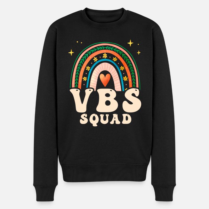 VBS Squad Bibel Shool - Männer Premium Bio Pullover - Schwarz
