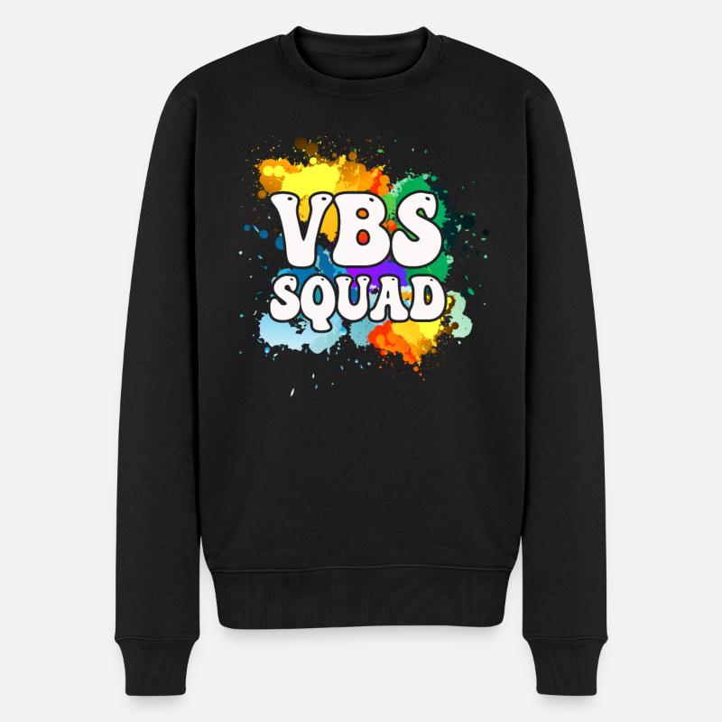 VBS Squad Bible Shool - Pull Premium bio Homme - noir