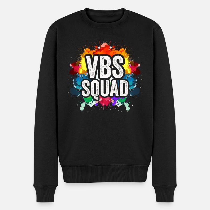 VBS Squad Bible Shool - Pull Premium bio Homme - noir