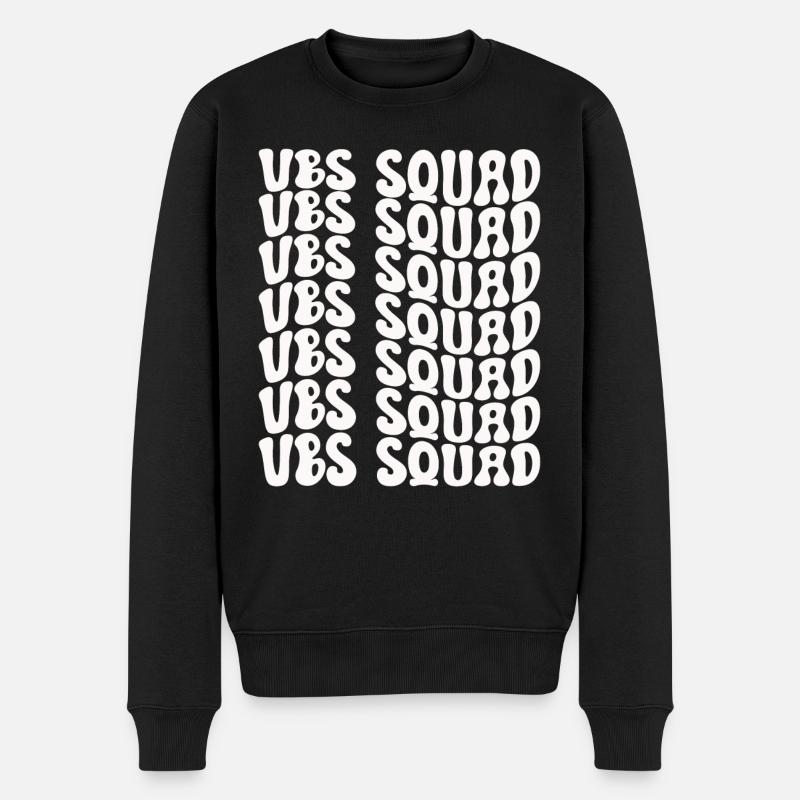 VBS Squad Bible Shool - Pull Premium bio Homme - noir