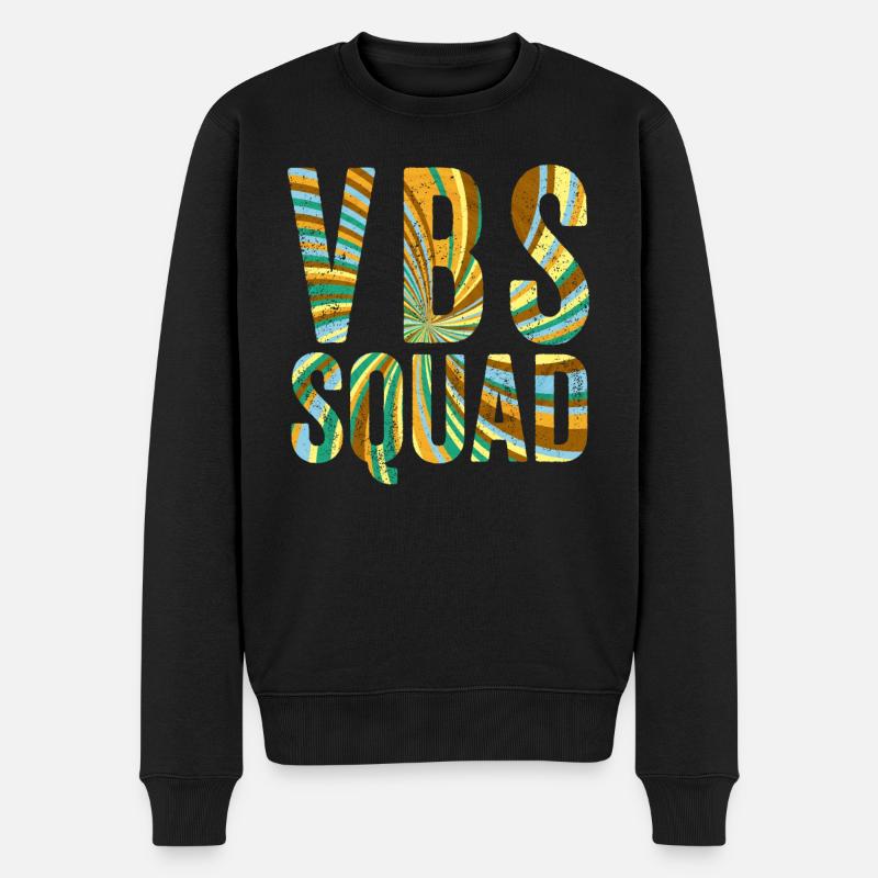 VBS Squad Bible Shool - Pull Premium bio Homme - noir