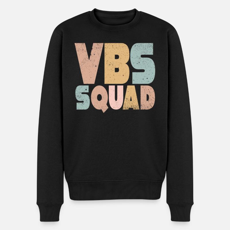 VBS Squad Bible Shool - Pull Premium bio Homme - noir