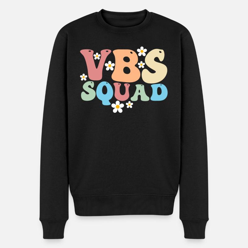 VBS Squad Bibel Shool - Männer Premium Bio Pullover - Schwarz