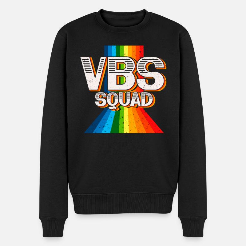 VBS Squad Bibel Shool - Männer Premium Bio Pullover - Schwarz