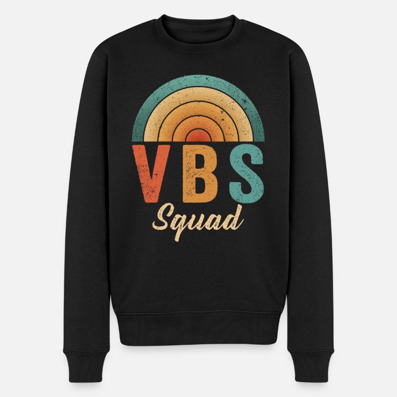 VBS Squad Bibel Shool - Männer Premium Bio Pullover - Schwarz