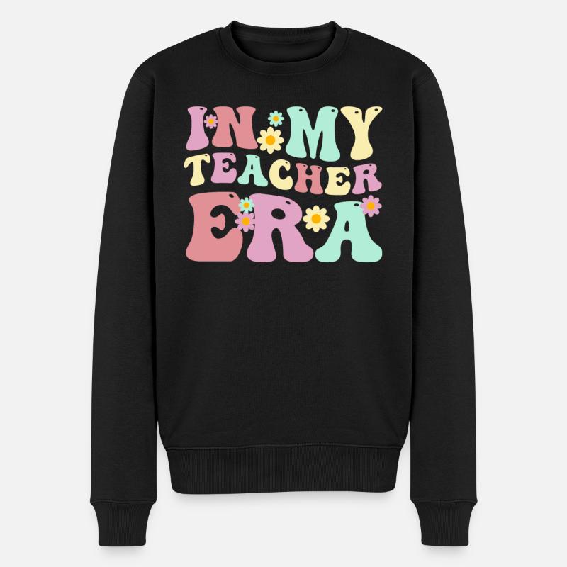 À l’époque de l’enseignement - Pull Premium bio Homme - noir