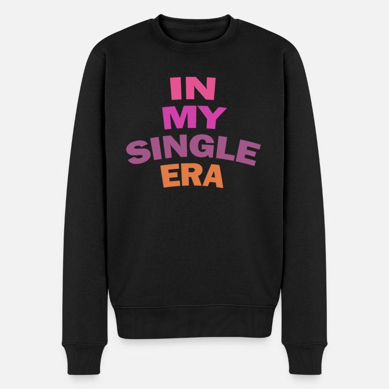 Lustiger Single-Liebeshumor: Der Perfekte - Männer Premium Bio Pullover - Schwarz