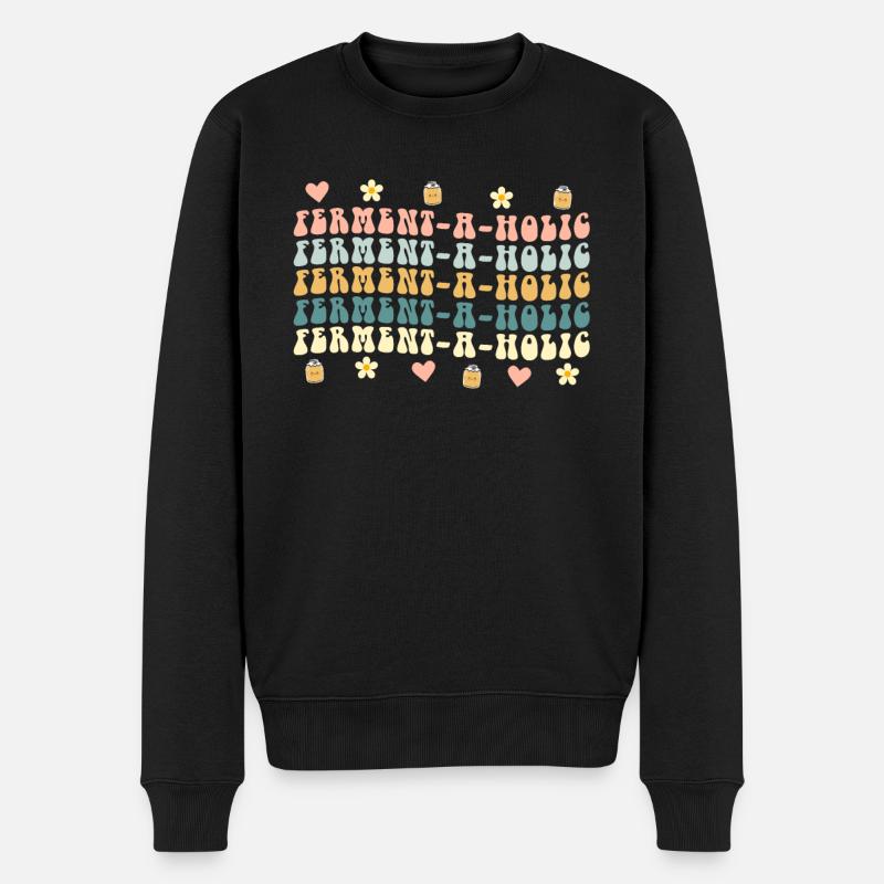 Ferment-A-Holic Kombucha Lover Vibes - Pull Premium bio Homme - noir
