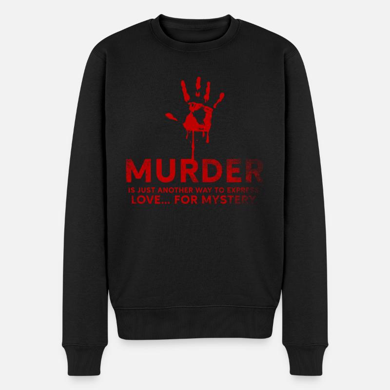 Murder Mystery Dinner Fun Night - Pull Premium bio Homme - noir