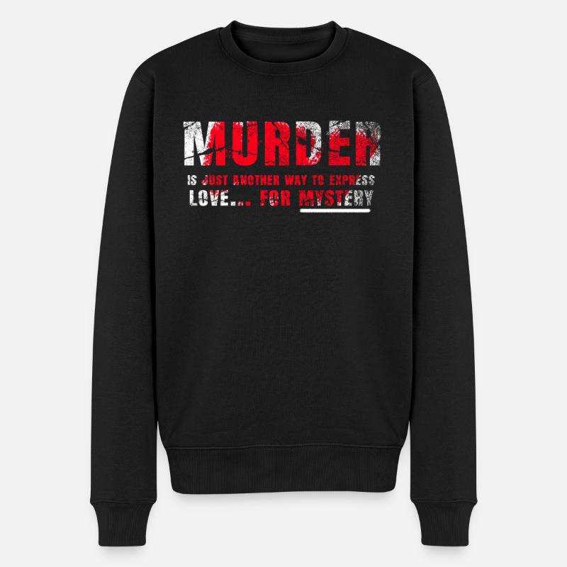 Murder Mystery Dinner Fun Night - Pull Premium bio Homme - noir