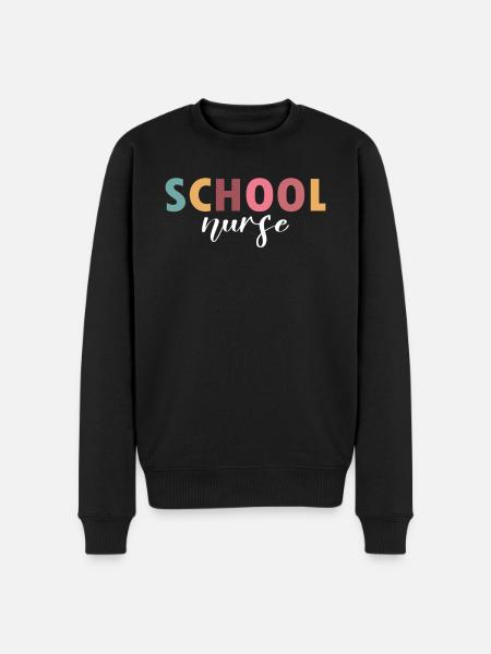 Das Leben der Schulkrankenschwester - Männer Premium Bio Pullover - Schwarz