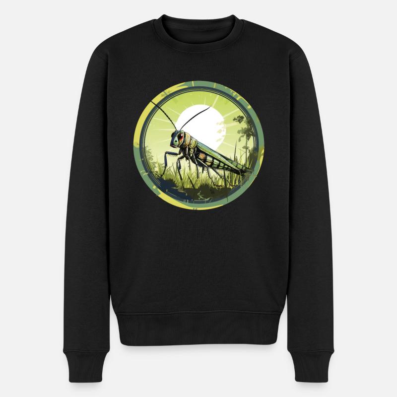 Sauterelle - Pull Premium bio Homme - noir