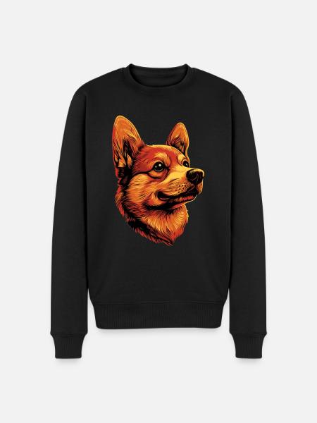 Russian Toy Terrier Dog Russkiy Russian Toy - Men's Premium Organic Jumper - black