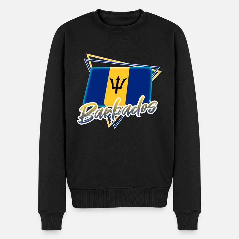 Barbade - Pull Premium bio Homme - noir