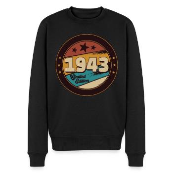 1943 - Pull Premium bio Homme - noir - Devant - Nico (187cm)