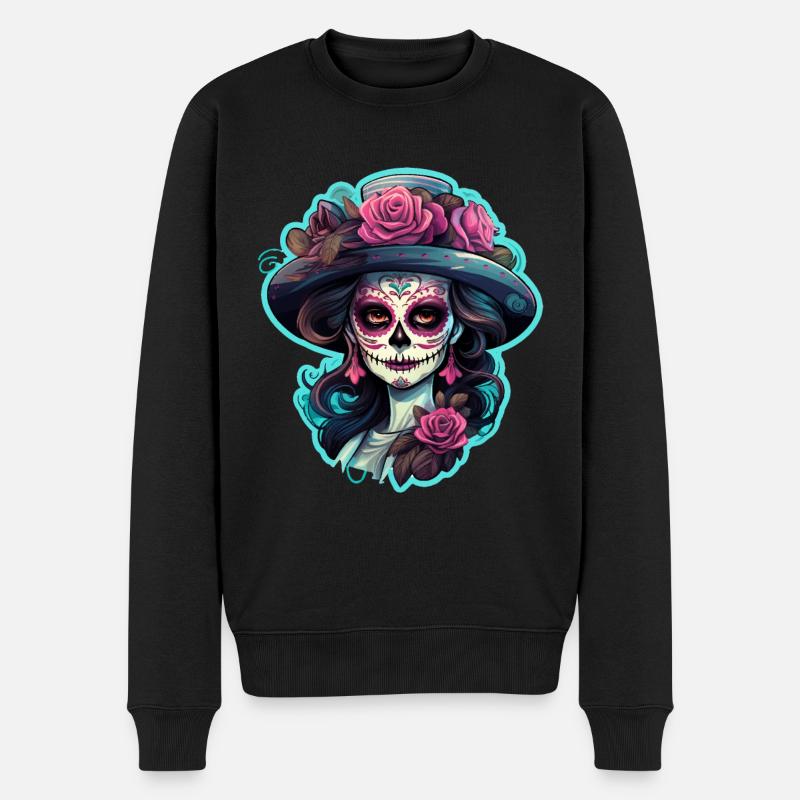 La Catrina - Pull Premium bio Homme - noir
