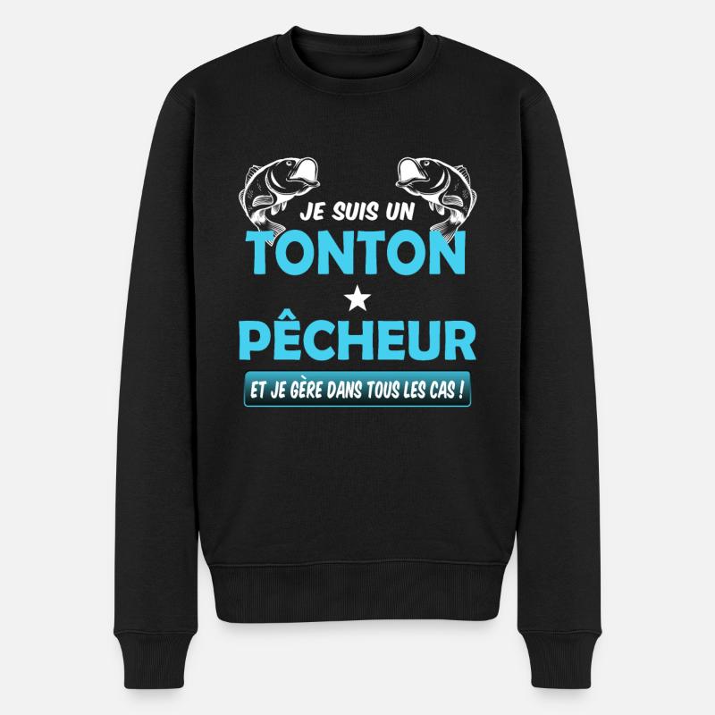 Tonton pêcheur - Pull Premium bio Homme - noir