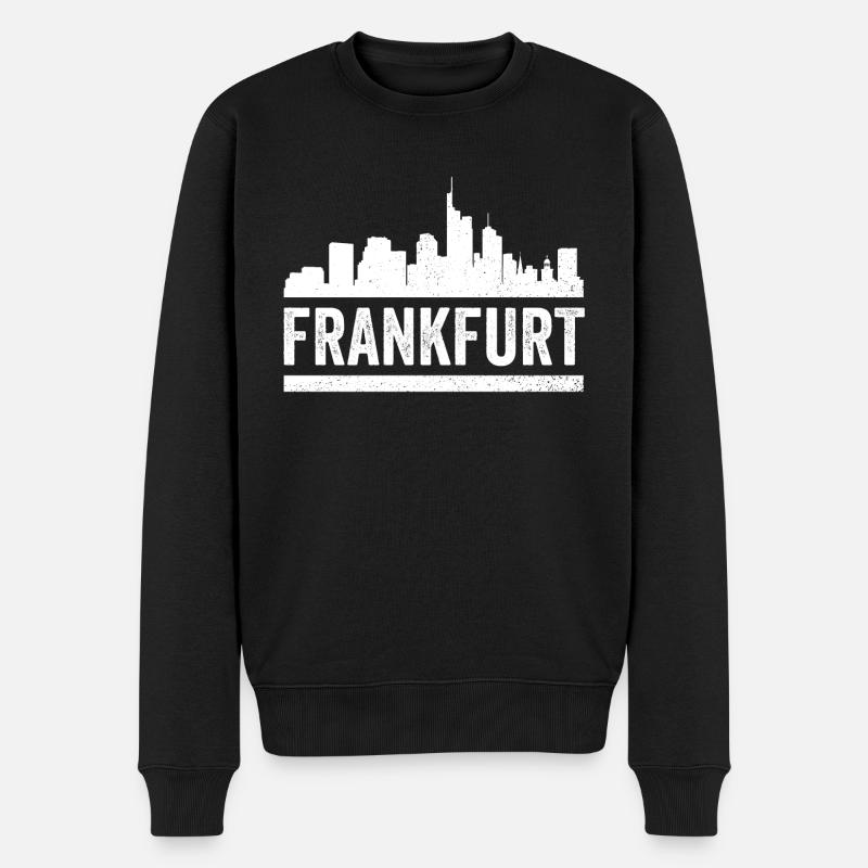 Francfort - Pull Premium bio Homme - noir