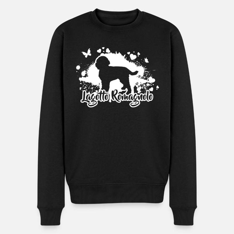 LAGOTTO ROMAGNOLO Chien Wilsigns - Pull Premium bio Homme - noir