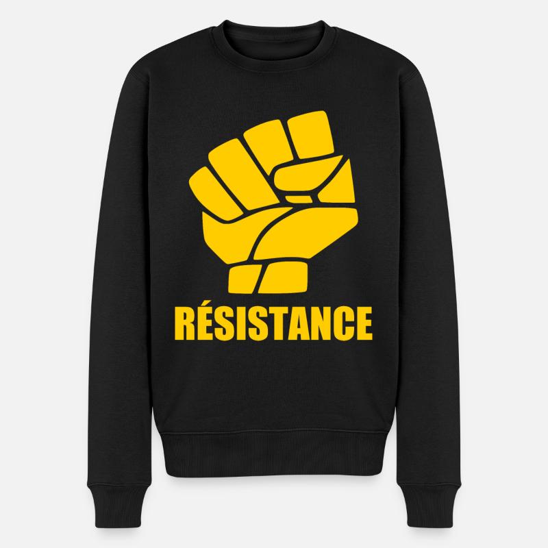 Résistance - Pull Premium bio Homme - noir