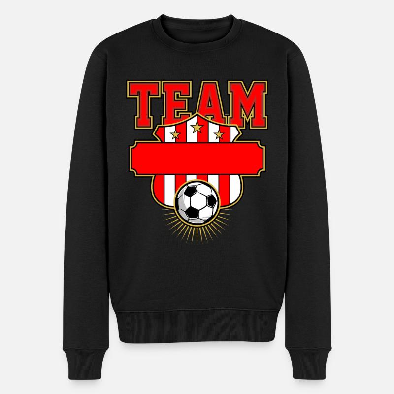 Football d’équipe - Pull Premium bio Homme - noir