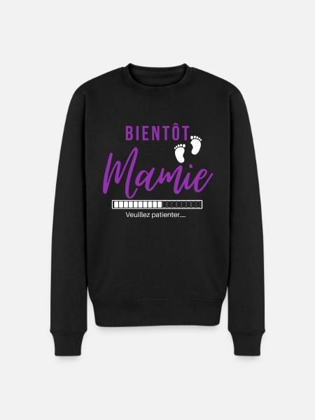 Bientôt Mamie - Pull Premium bio Homme - noir