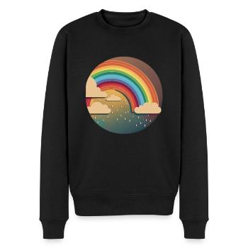 ARC-EN-CIEL - Pull Premium bio Homme - noir - Devant - Nico (187cm)