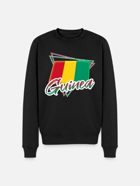 Guinea - Men's Premium Organic Jumper - black