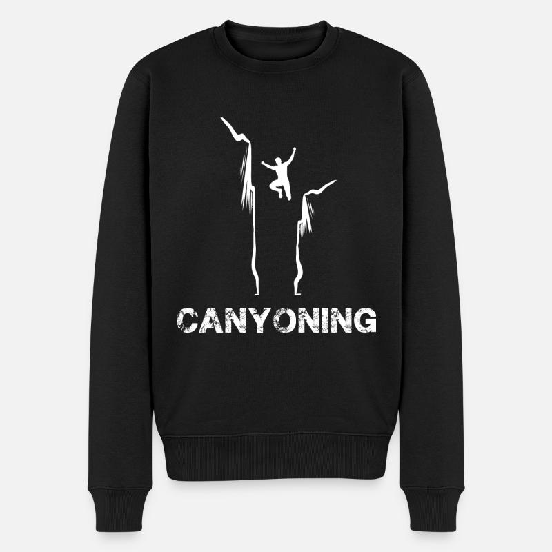 canyoning canyoning - Pull Premium bio Homme - noir