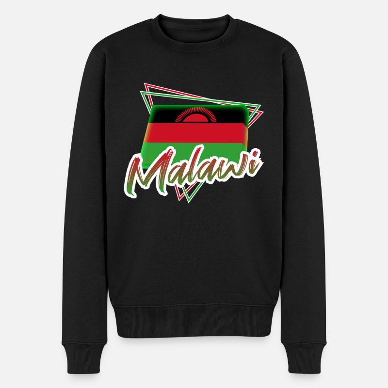 Malawi - Pull Premium bio Homme - noir