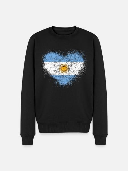 Argentine - Pull Premium bio Homme - noir