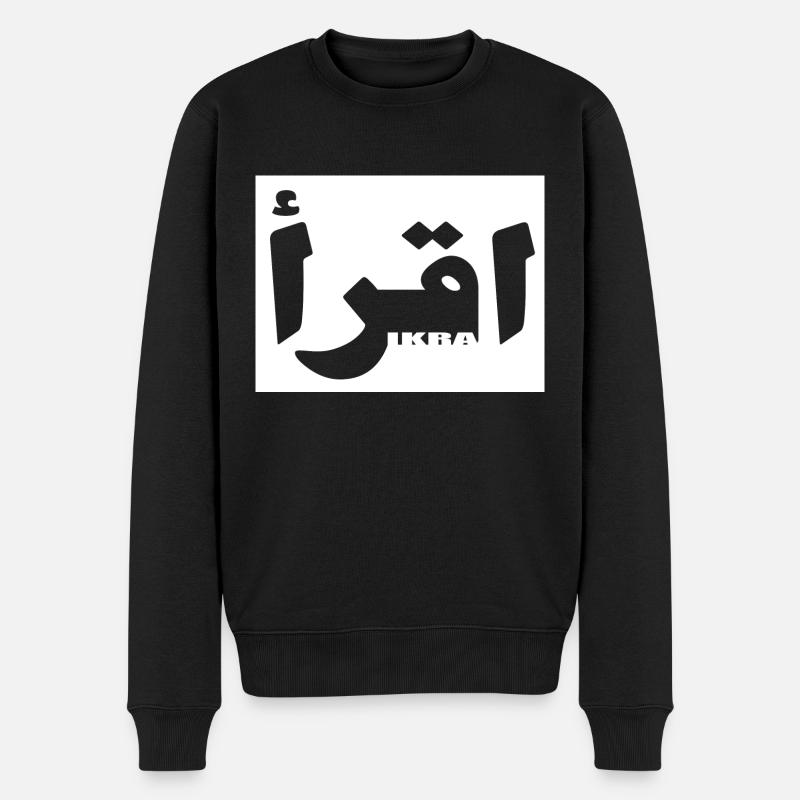 Masque de découpage Ikra - Pull Premium bio Homme - noir