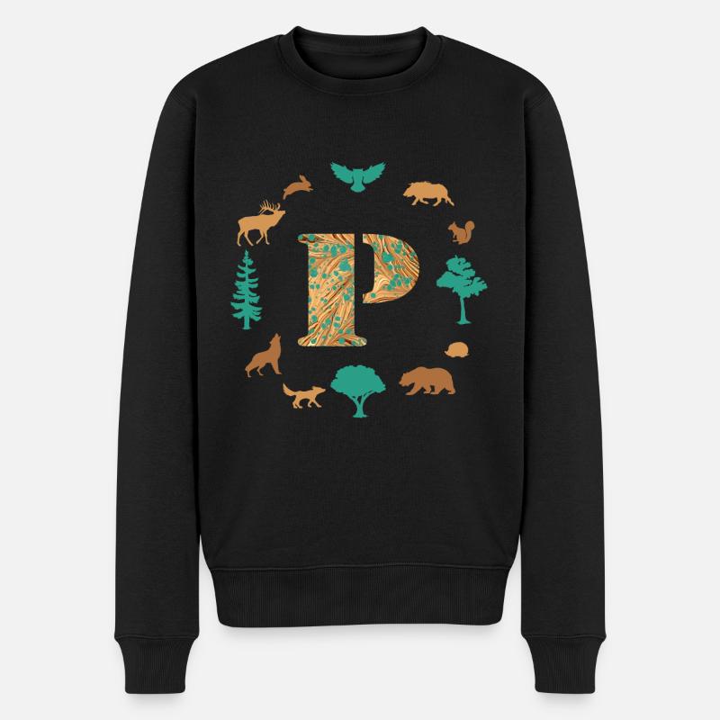 wald e 95 p - Pull Premium bio Homme - noir