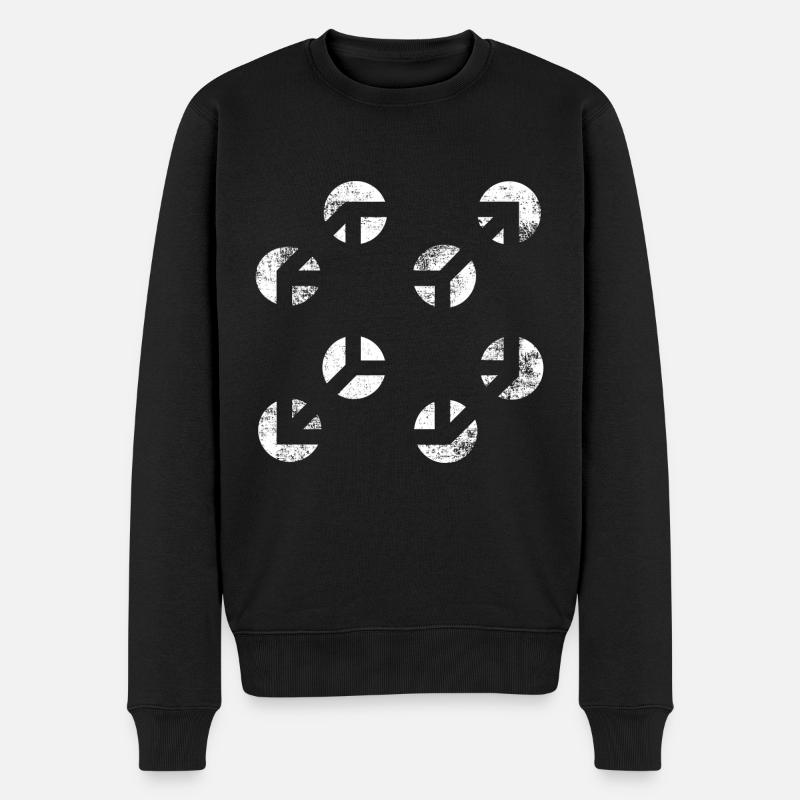 dés illusions tshirt - Pull Premium bio Homme - noir