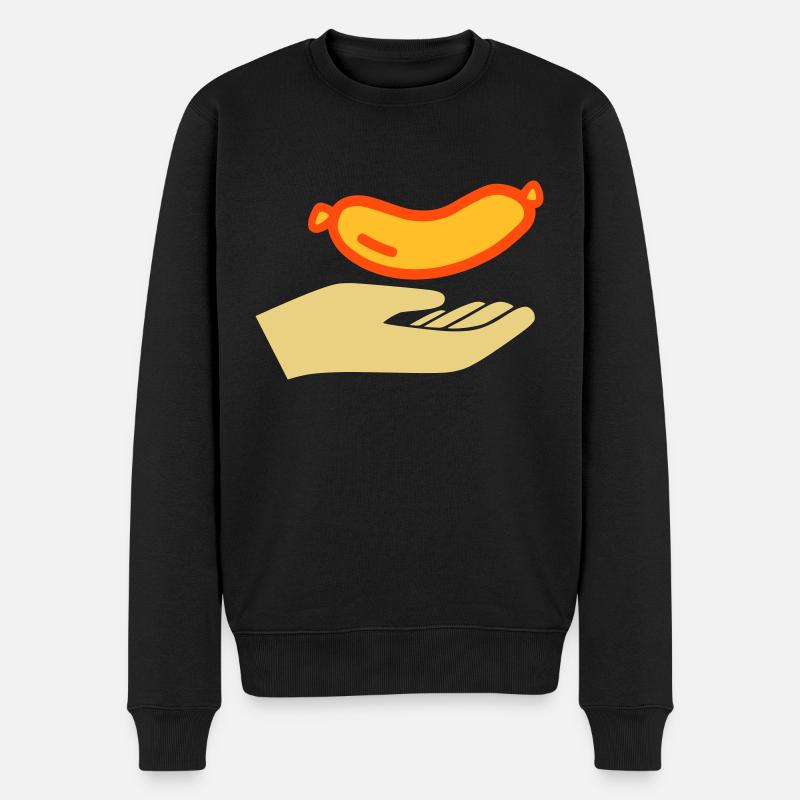 Saucisses à distribuer - Pull Premium bio Homme - noir