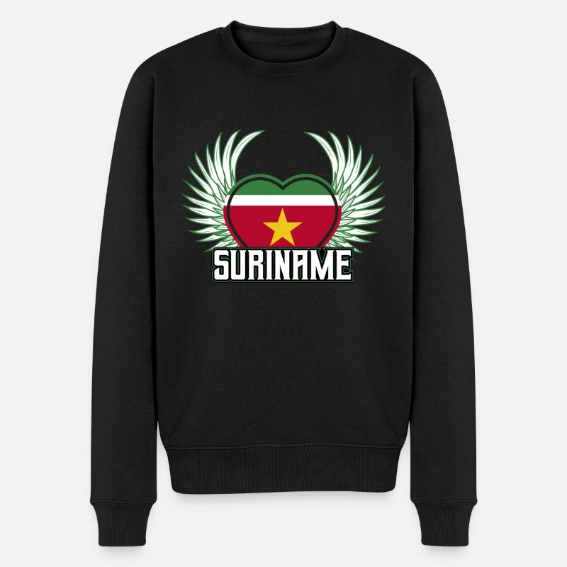 Suriname - Pull Premium bio Homme - noir