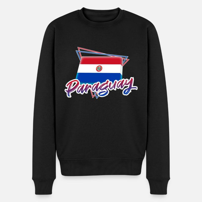 Paraguay - Pull Premium bio Homme - noir