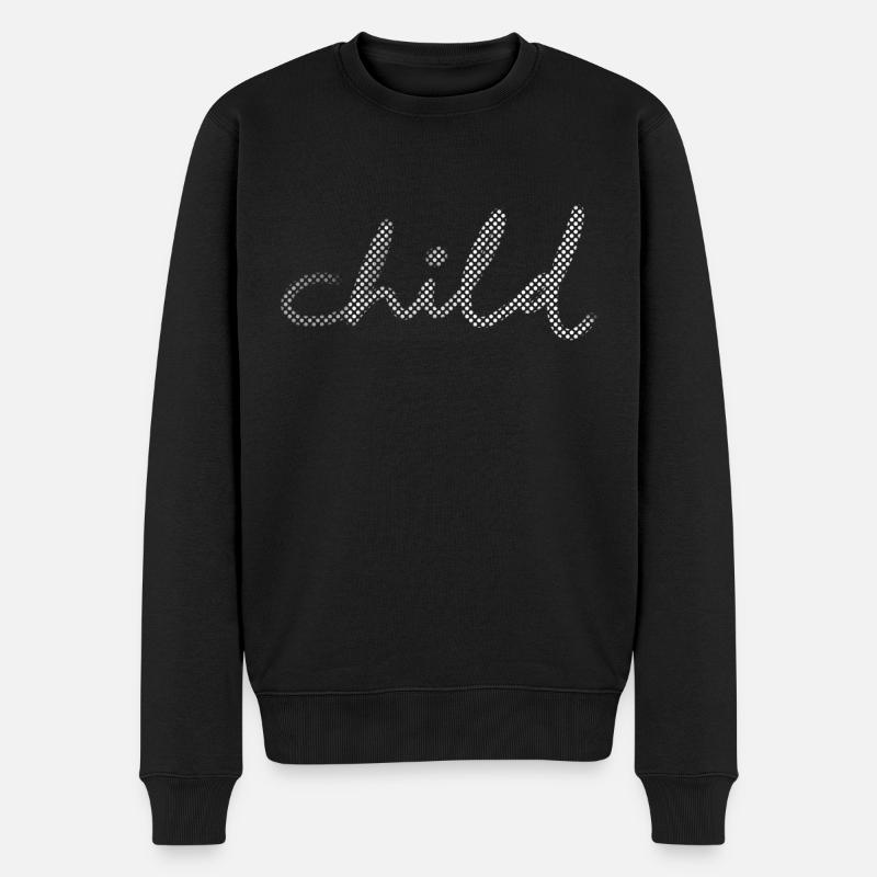 Enfant Enfants - Pull Premium bio Homme - noir